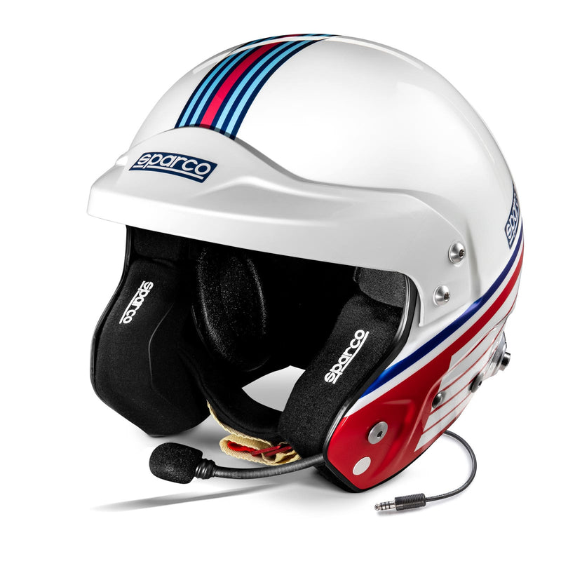 Sparco RJ-i Martini Racing Stripes Helmet – Martini Racing Stripes, XS