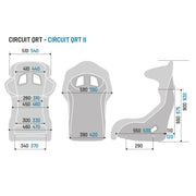Sparco Circuit QRT racing seat – view 2