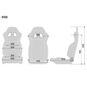 Sparco R100 Martini Racing Sport Seat — view 4