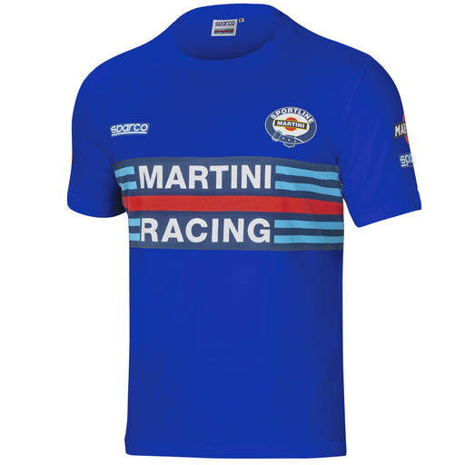 Sparco Martini Racing Replica T-Shirt — Sky blue — view 1