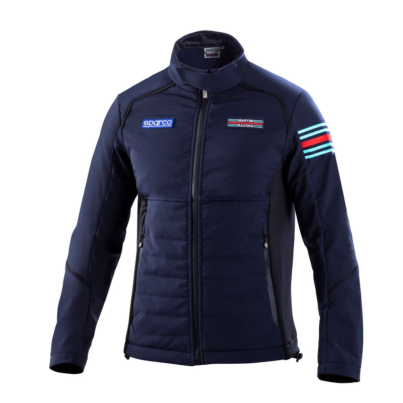 Sparco Martini Racing Softshell Jacket — Navy blue — view 4