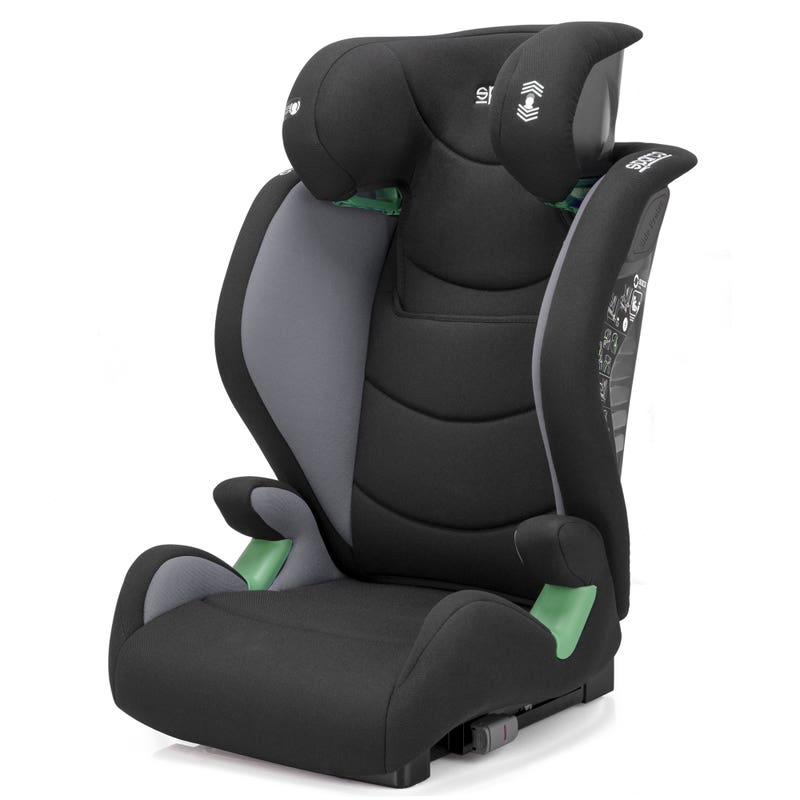Sparco F1000KI ISOFIX i-Size Child Car Seat - Black