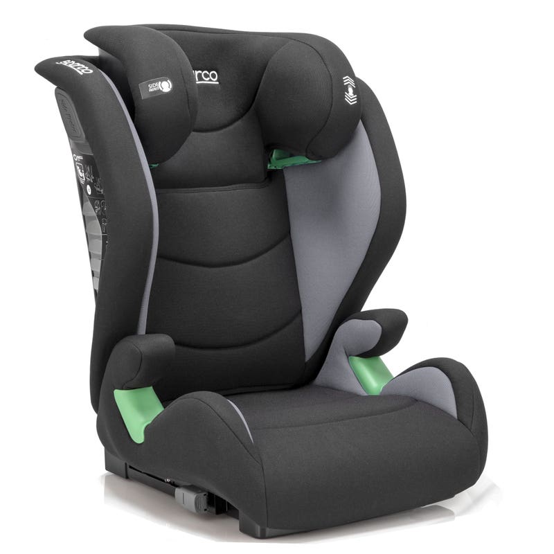 Sparco F1000KI ISOFIX i-Size Child Car Seat - Black