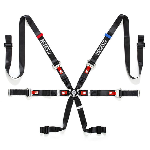 Sparco PRO H-9 Evolution 6-Point Racing Harness