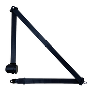 LTEC Retractable 3-Point Lap & Diagonal Seat Belt