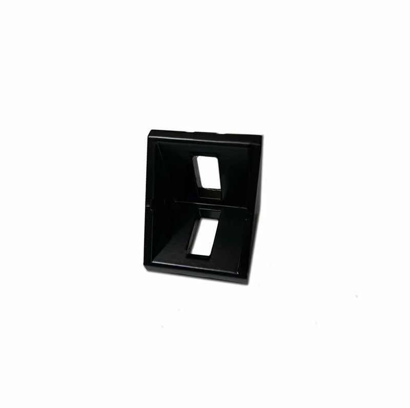 SimXPro 10x Corner Bracket - 4040 Aluminium Black