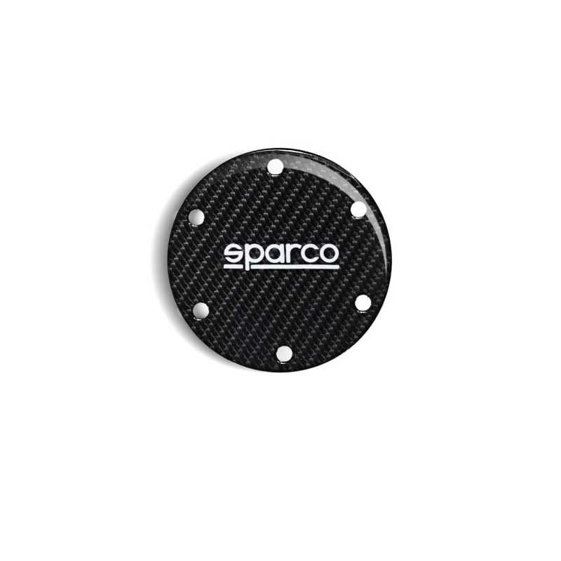 Sparco Carbon Horn Delete Plate – Gloss