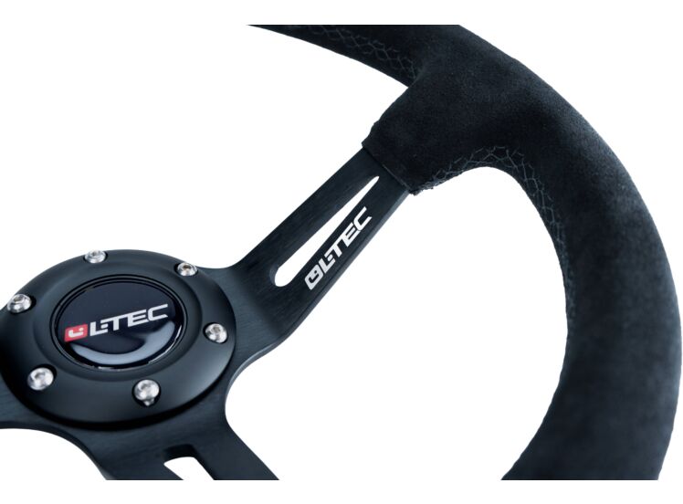 BAS ECO 350 mm Suede Steering Wheel – 90mm – BAS0111 – detail