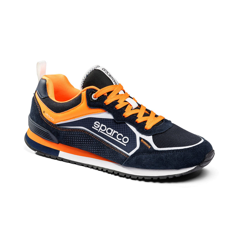 Sparco S-Road Sneakers - Grey/Navy/Black/Orange