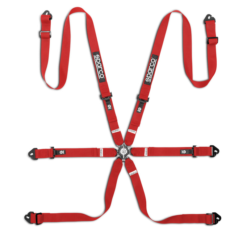 Sparco Competition H-2 Pull-Up 6-Point Harness