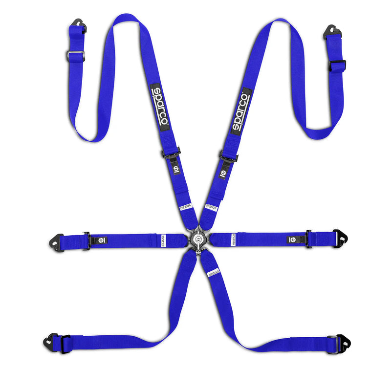 Sparco Competition H-2 PD 6-Point Harness