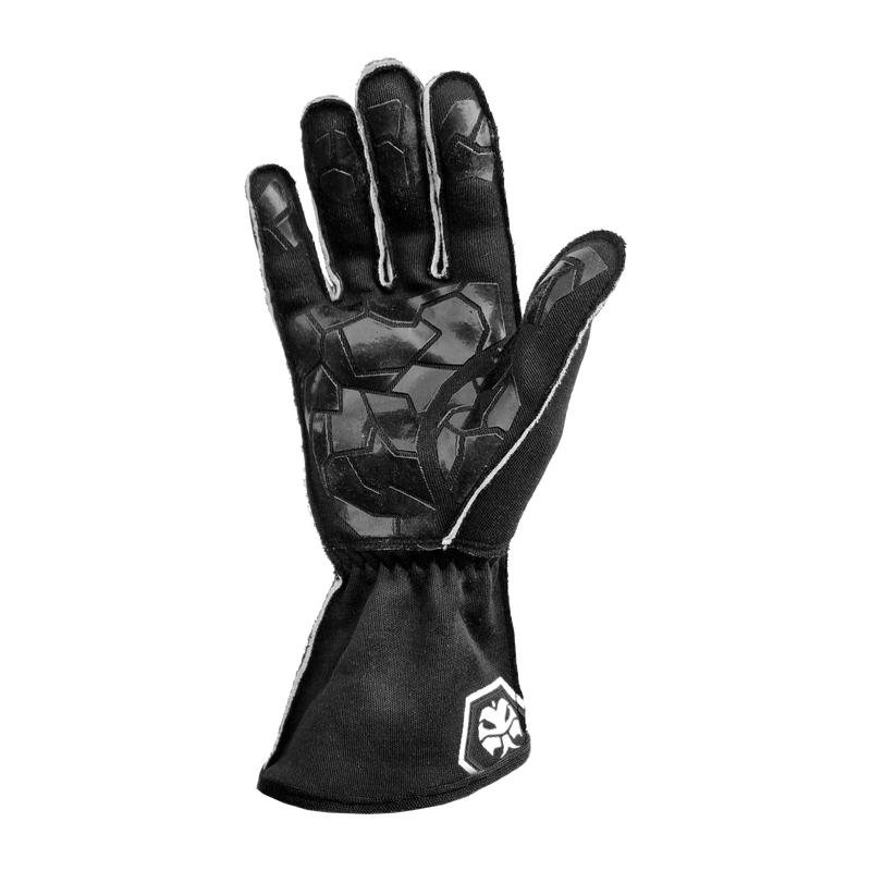 Nomex Racing Gloves - BLK/GRY