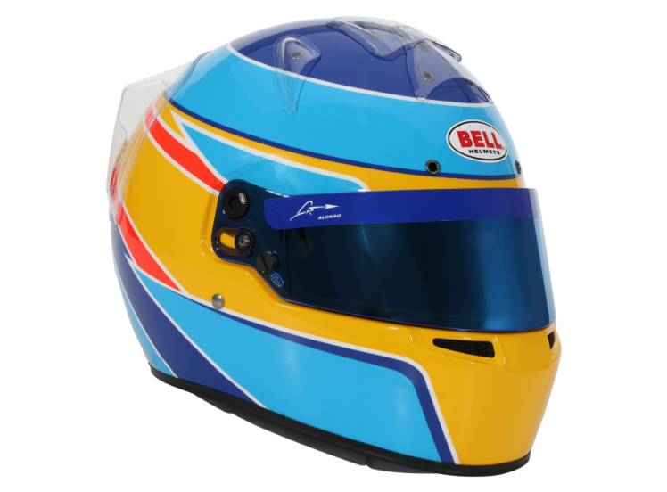 Bell KC7-CMR Fernando Alonso Karting Helmet – product view