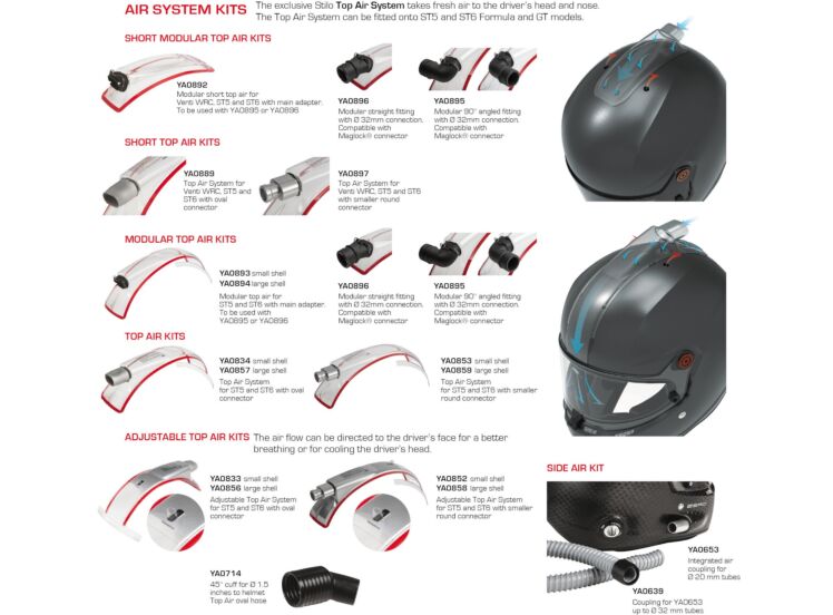 Stilo ST6 GT ZERO Turismo - FIA 8860 Helmet – Stilo ST6 GT ZERO Turismo - FIA 8860