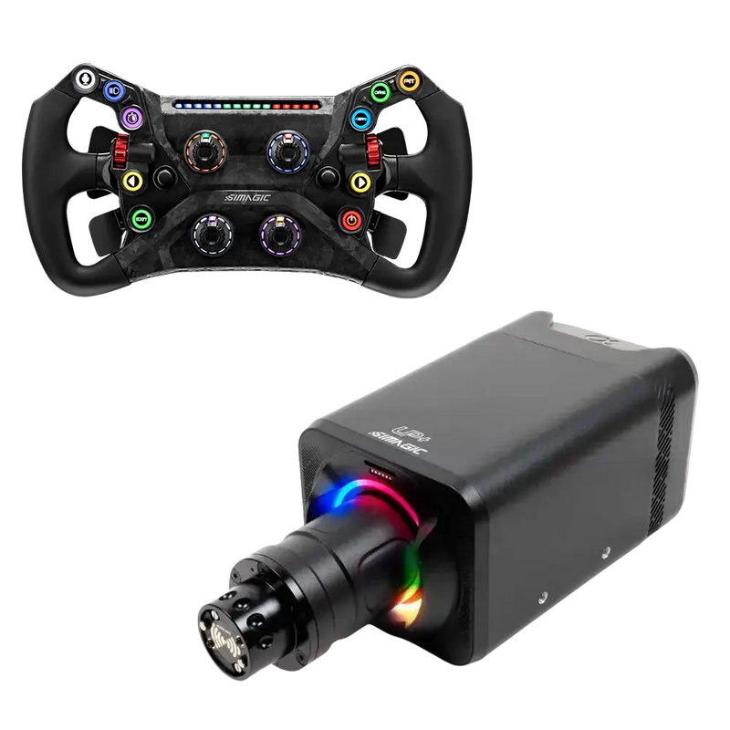 Simagic Alpha EVO 12Nm + GT Neo V2 Steering Wheel Bundle - Simagic - Sim Race Webshop product image 1