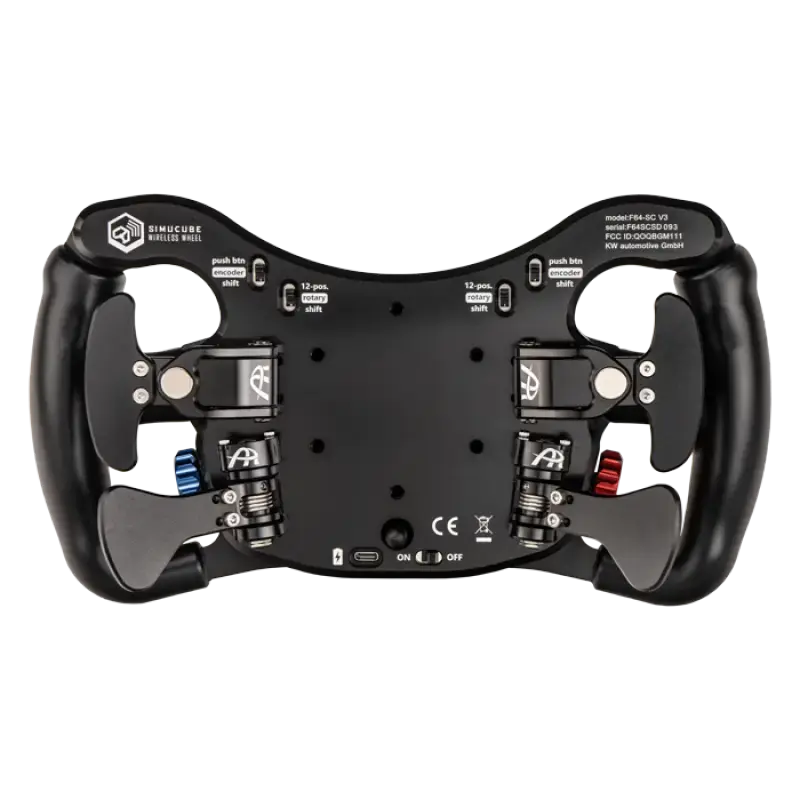 Ascher Racing F64-USB/Wireless V3 wheel - Ascher Racing - Sim Race Webshop product image 8