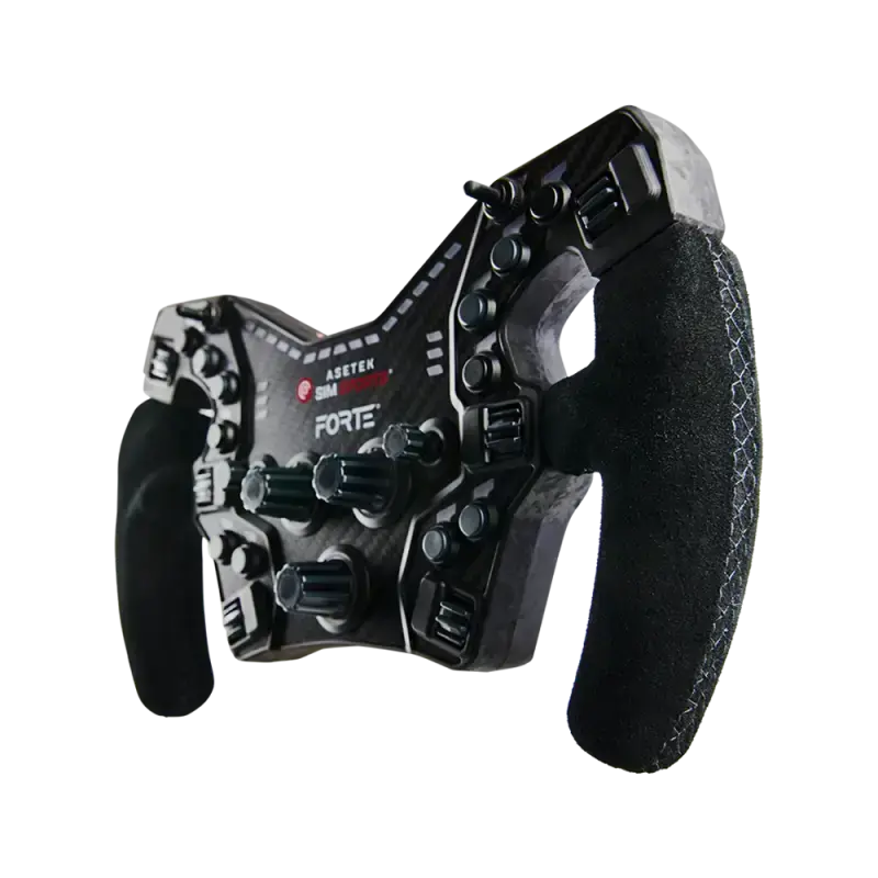 Asetek SimSports Formula Regular Steering Wheel Handles with Suede - Asetek SimSports - Sim Race Webshop product image 2