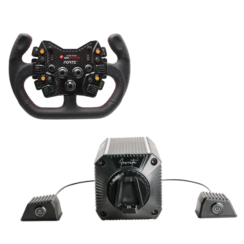 Asetek SimSports Invicta 27nm Direct Drive Wheel Base - Forte GT Wheel Bundle - Asetek SimSports - Sim Race Webshop product image 6