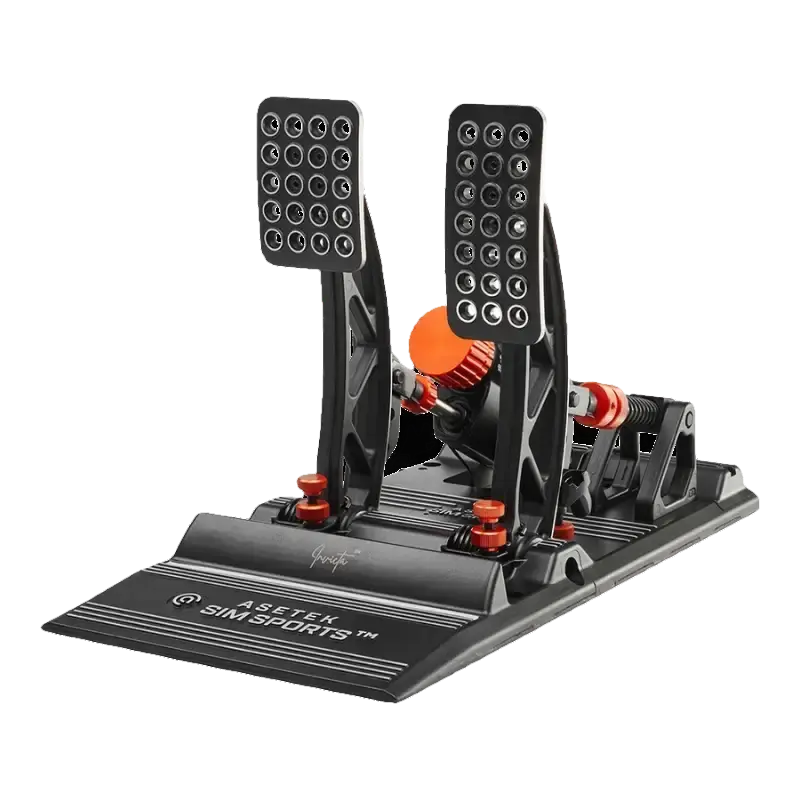 Asetek SimSports Invicta™ Pedals T.H.O.R.P.™ II Throttle and Brake Pedals - Asetek SimSports - Sim Race Webshop product image 1