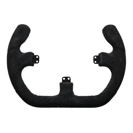 Asetek SimSports Open D Black Suede Rim - Asetek SimSports - Sim Race Webshop product image 1