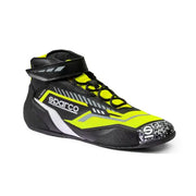 Sparco K-Rock Kart Shoes – Zwart / Fluo Geel / 32