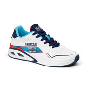 Sparco Martini Racing S-Light Sneakers — White/Navy blue — view 1