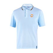 Sparco Gulf Piqué Polo — Light blue — view 1