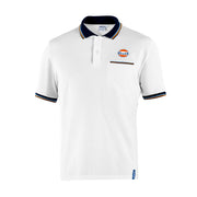 Sparco Gulf Piqué Pocket Polo — White — view 1