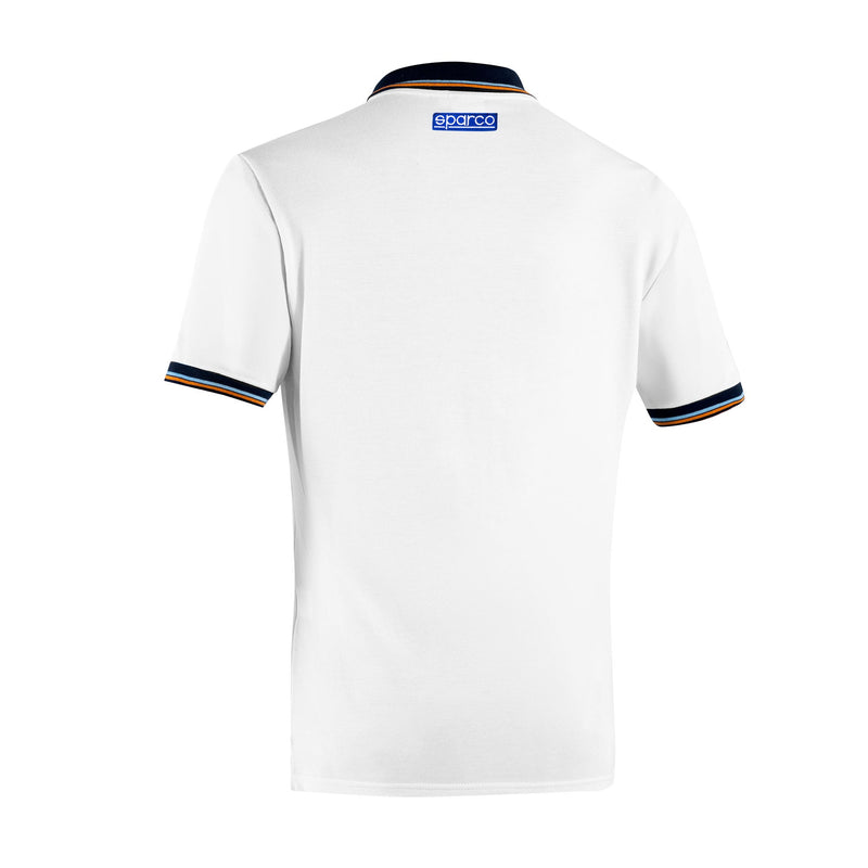 Sparco Gulf Piqué Pocket Polo — White — view 2