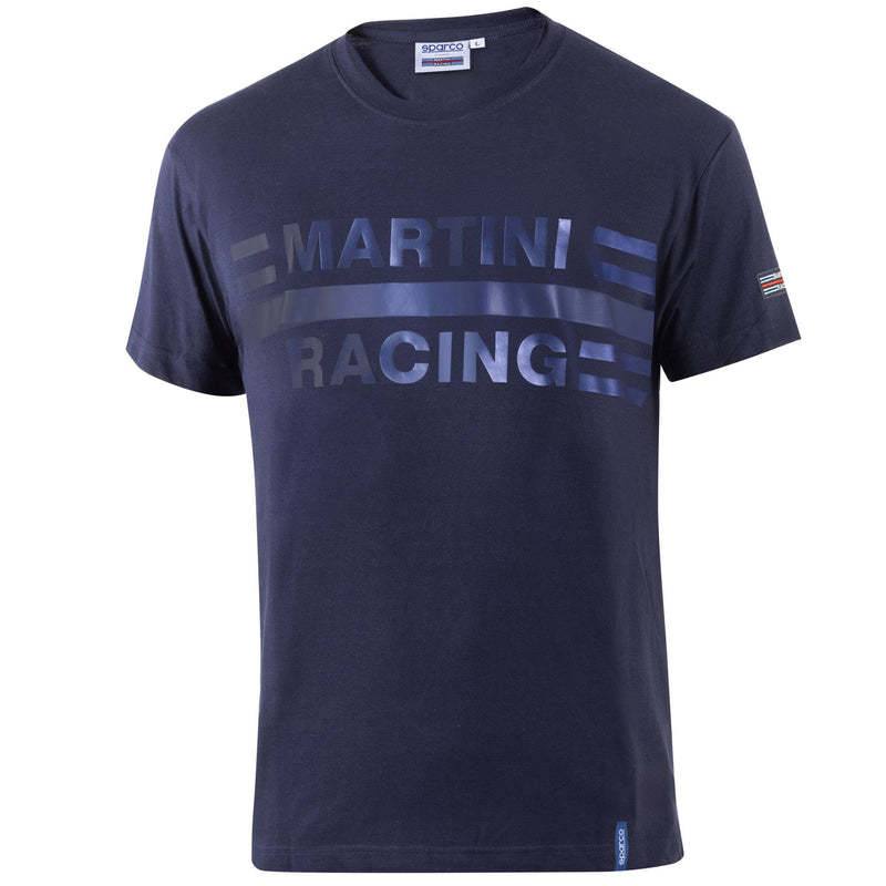Sparco Martini Racing Big Logo T-Shirt — Navy blue — view 1