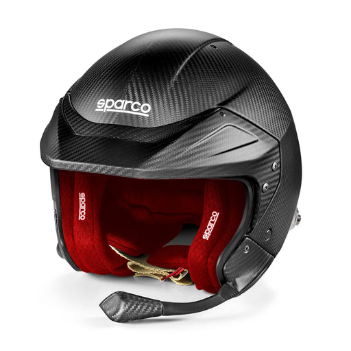 Sparco Flux RJ-i Carbon Helmet – FIA 8859-2024 – Red, XXL