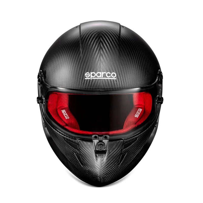 Sparco Stealth RF Carbon Helmet – FIA 8859-2024 – Red, XS
