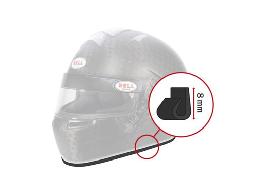 Bell Standard Thin Lower Edge Rubber Trim – product view