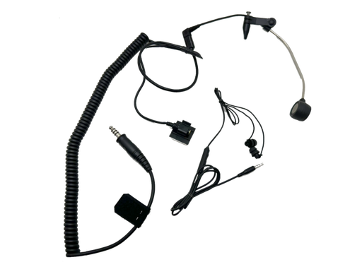 Biesheuvel Open-Face Intercom Kit with 3.5 mm In-Ears – product view