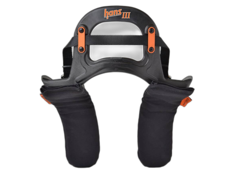 Sparco Flux RJ and HANS Sport III Safety Set – product view