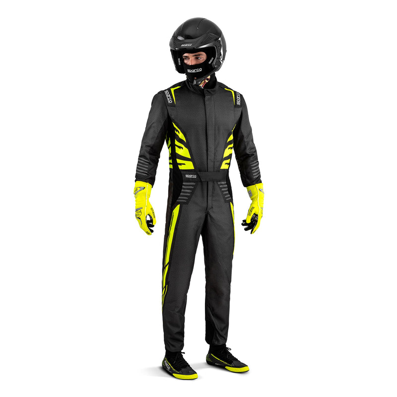 Sparco Infinity 5.0 FIA Racing Suit – SUIT INFINITY 5.0 SZ 48 GRD/FYE