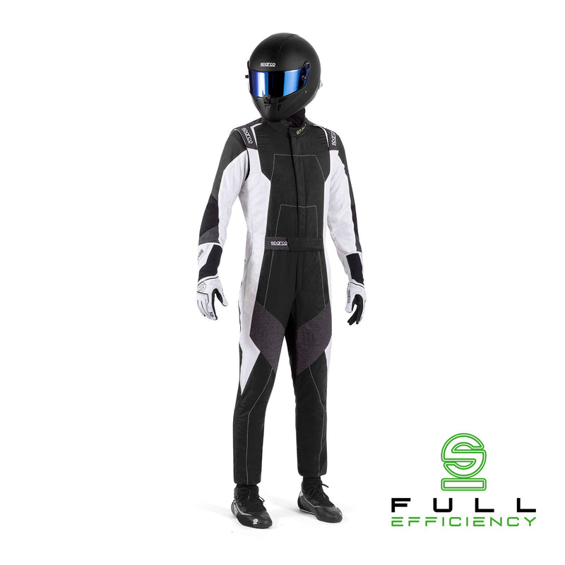 Sparco X-Light Full Efficiency FIA Racing Suit – SUIT R581 X-LIGHT FE BK/WH 48