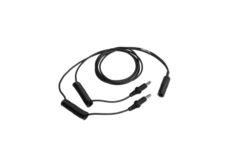 Stilo Intercom Extension Cable with Two Helmet Outputs – product view