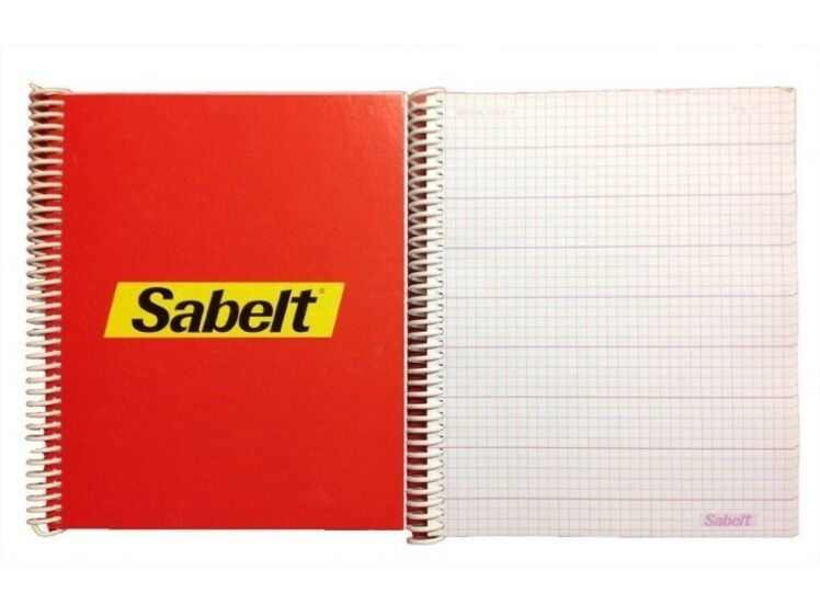 Sabelt Rally Notebook – product view