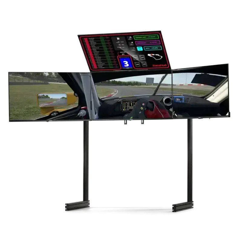 Next Level Racing Elite Quad Monitor Stand - Black Edition - Next Level Racing - Sim Race Webshop product image 3