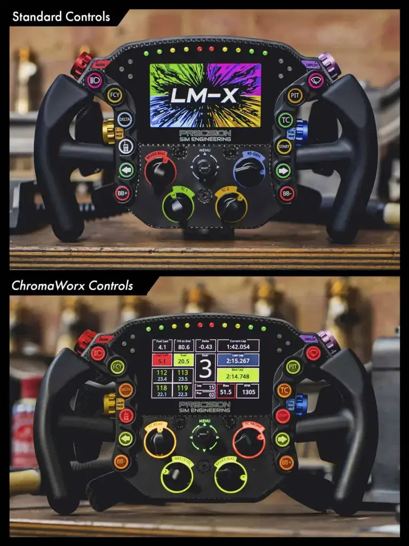 Precision Sim Engineering LM-X Steering Wheel - ADD-ON - Precision Sim Engineering - Sim Race Webshop product image 2