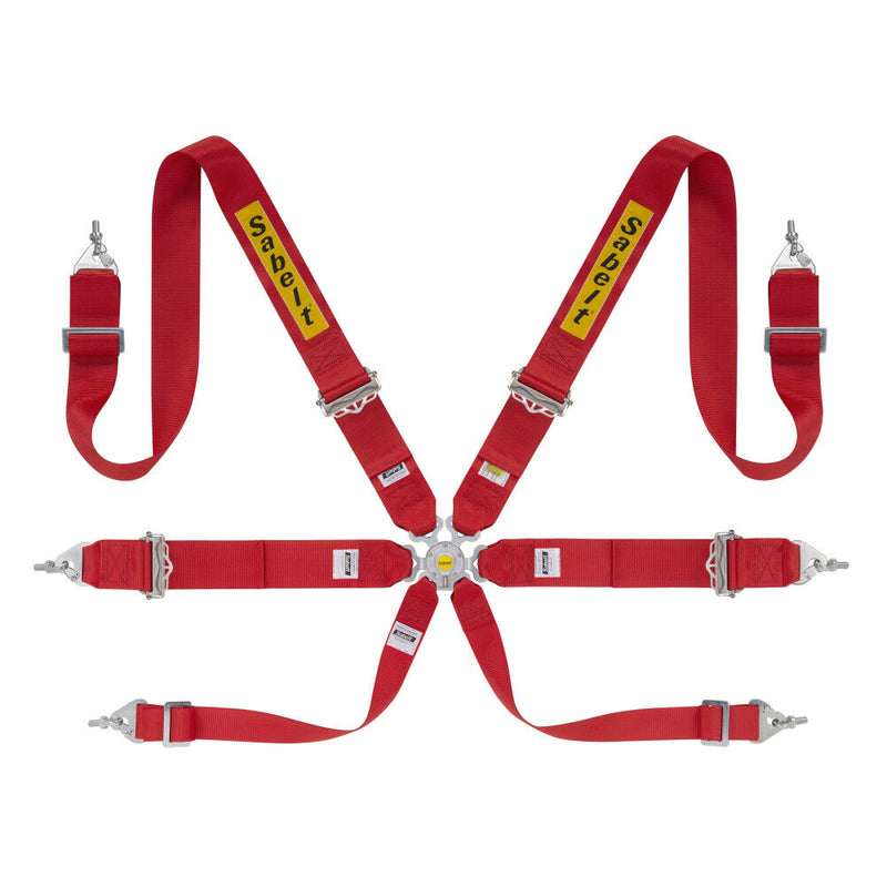 Sabelt Silver Rally 3x3 6-Point Harness