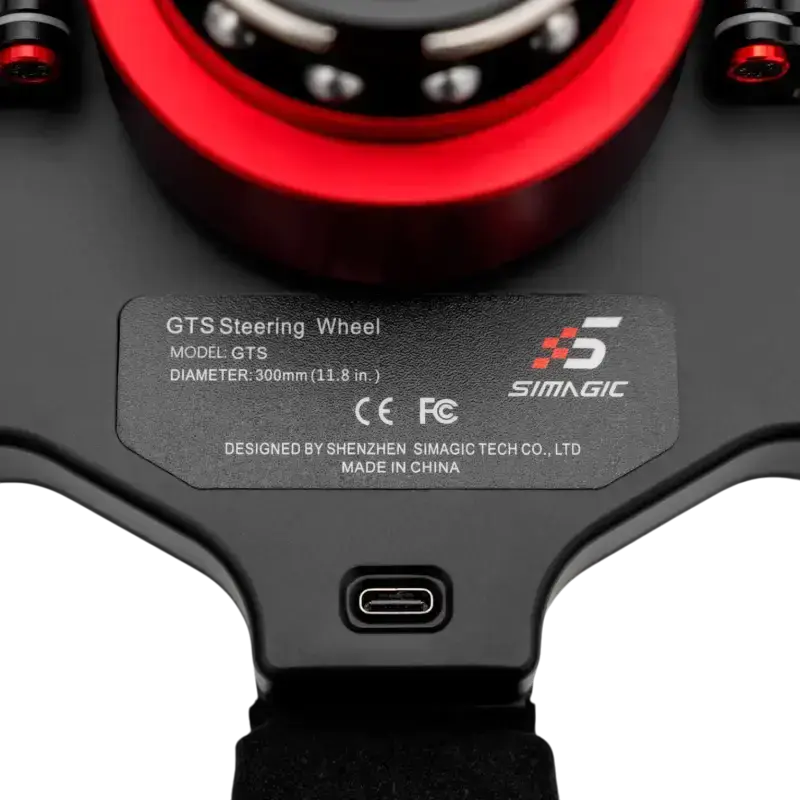 Simagic GTS Steering Wheel Alcantara - Simagic - Sim Race Webshop product image 12