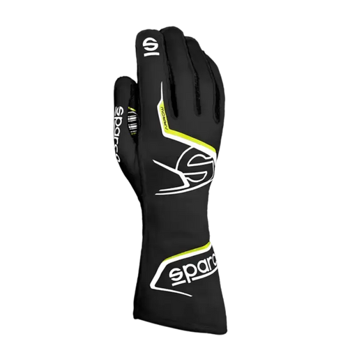 SPARCO ARROW-K FOR KARTING - Black / Yellow / 7 - Karting Gloves