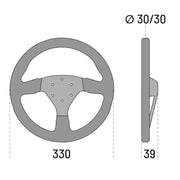 Sparco R323 Steering Wheel — 