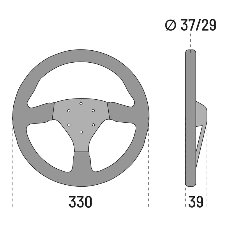 Sparco R383 Steering Wheel — 