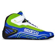 SPARCO K-RUN Shoes For Karting — light blue/green fluo