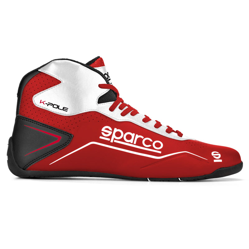 SPARCO K-POLE Shoes for Karting — Red/White