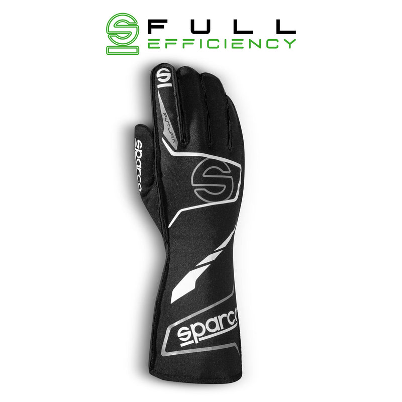 SPARCO FUTURA GLOVES — Black/White