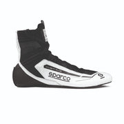Sparco X-Light Plus FIA Racing Shoes — White/Black